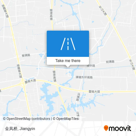 金凤桥 map