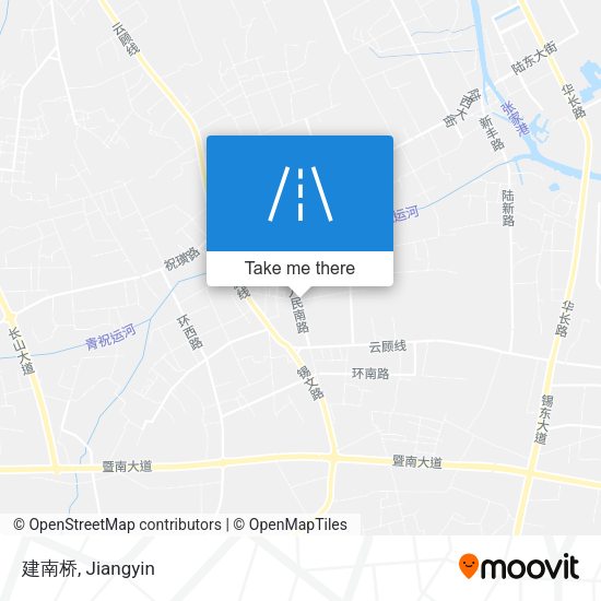 建南桥 map