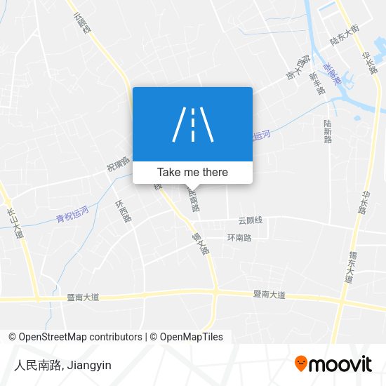 人民南路 map