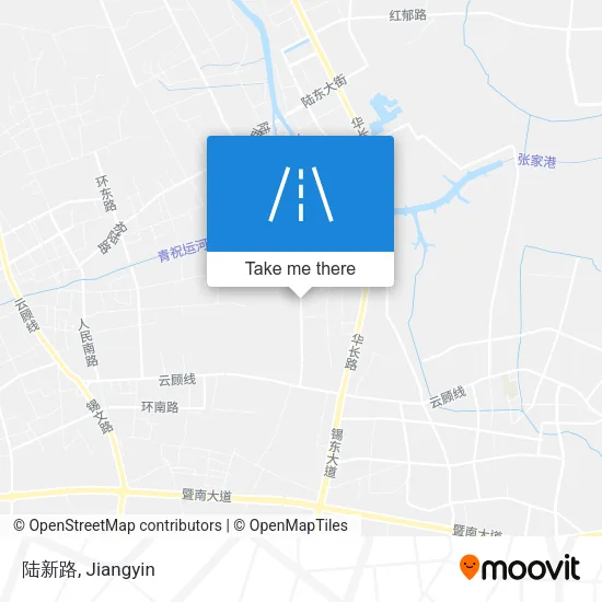 陆新路 map