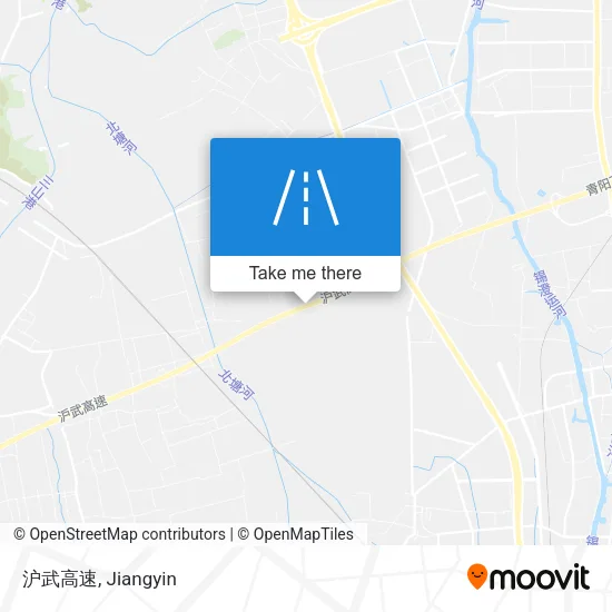 沪武高速 map