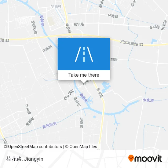荷花路 map