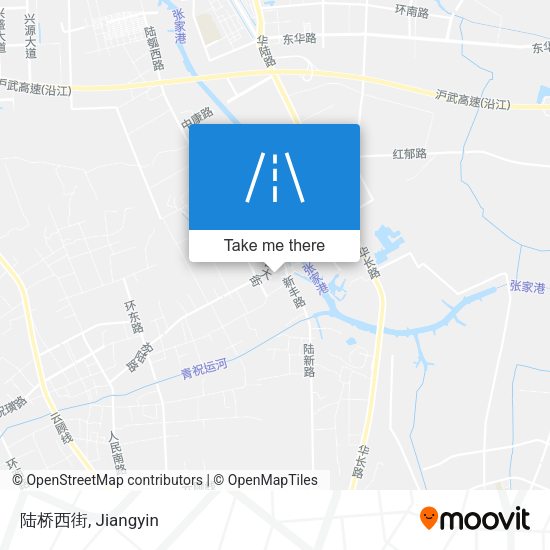陆桥西街 map