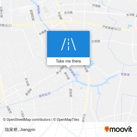 陆家桥 map