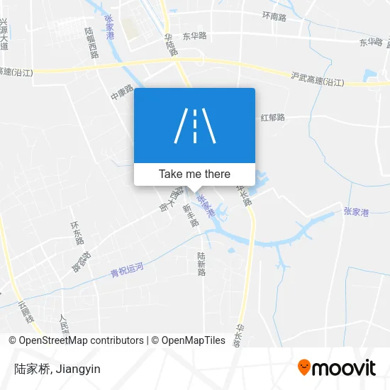 陆家桥 map