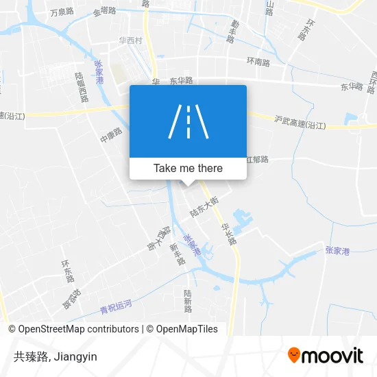 共臻路 map