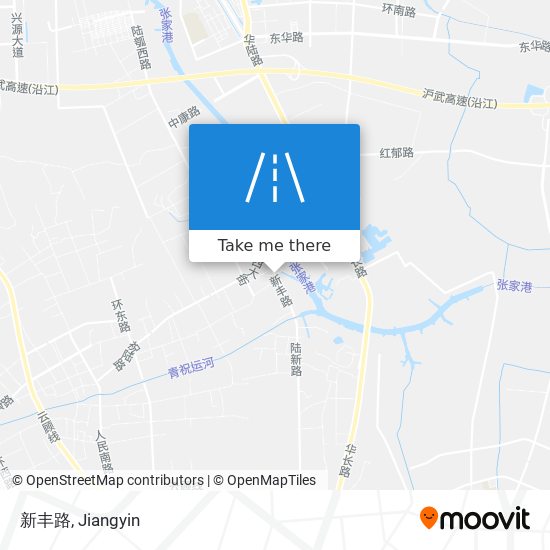 新丰路 map