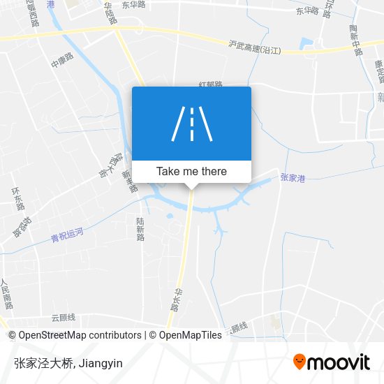 张家泾大桥 map