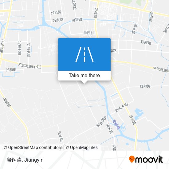 扁钢路 map