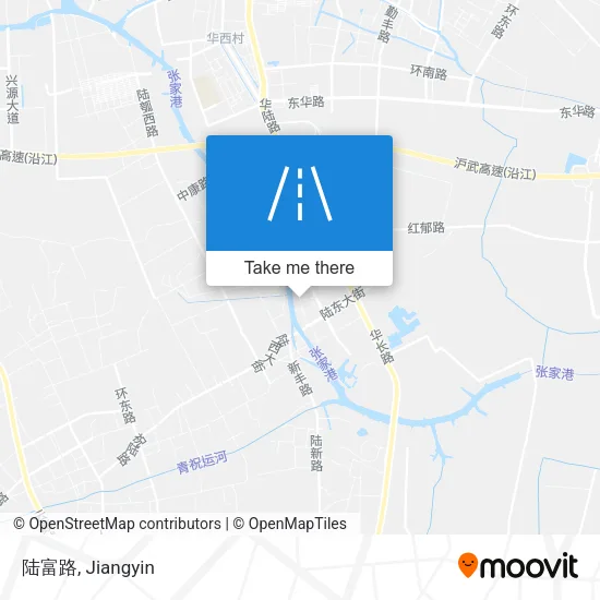 陆富路 map