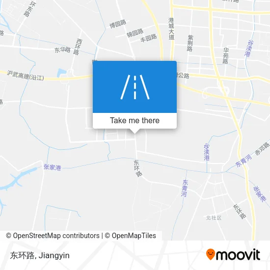 东环路 map