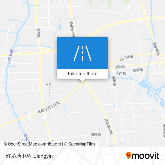 红菱塘中桥 map