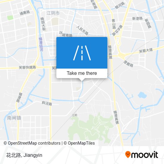 花北路 map