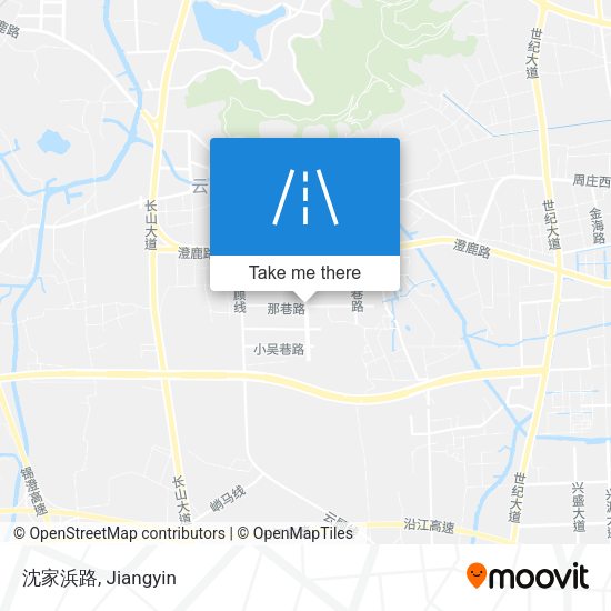 沈家浜路 map