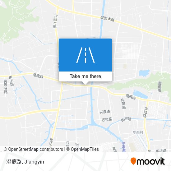 澄鹿路 map