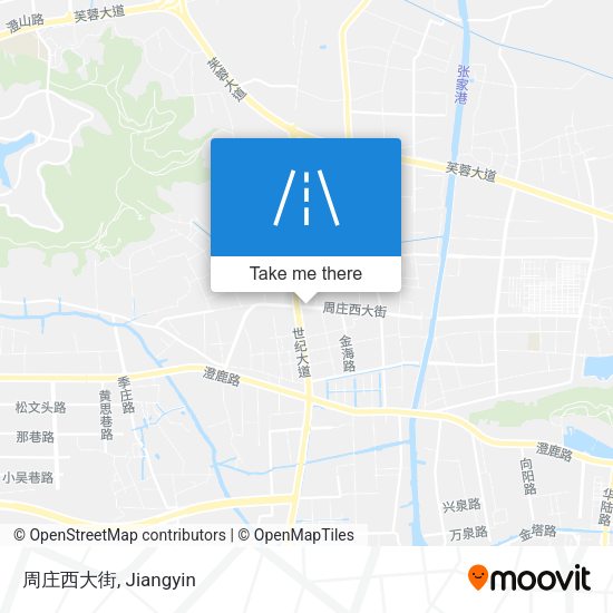 周庄西大街 map
