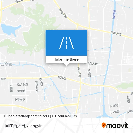 周庄西大街 map