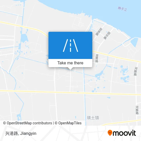 兴港路 map