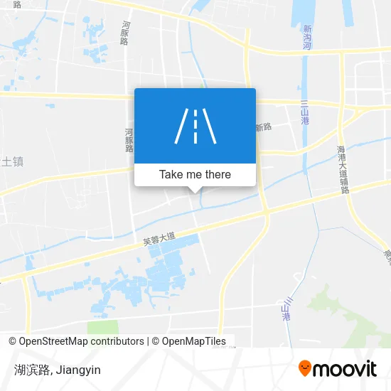湖滨路 map