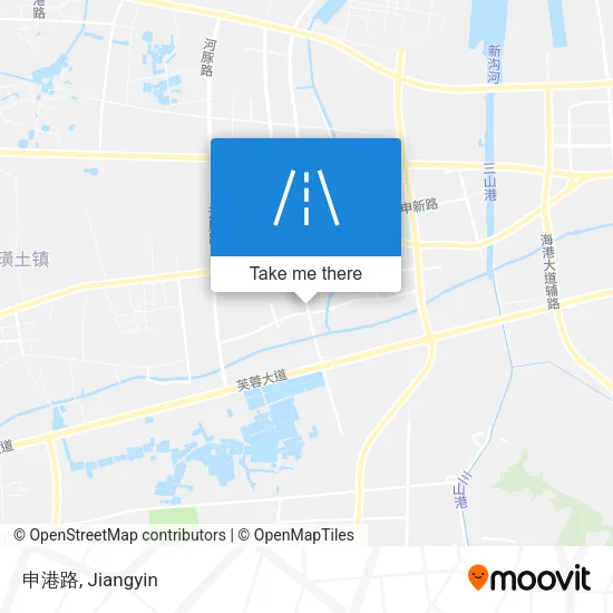 申港路 map