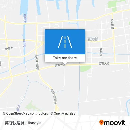 芙蓉快速路 map