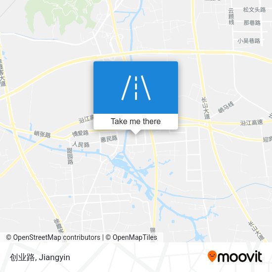 创业路 map