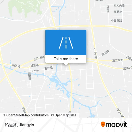 鸿运路 map