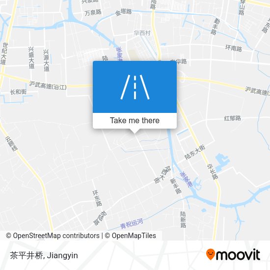 茶平井桥 map