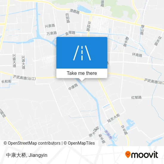 中康大桥 map
