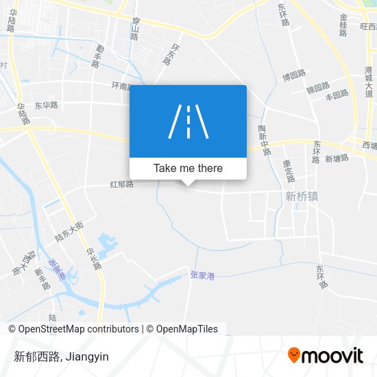 新郁西路 map
