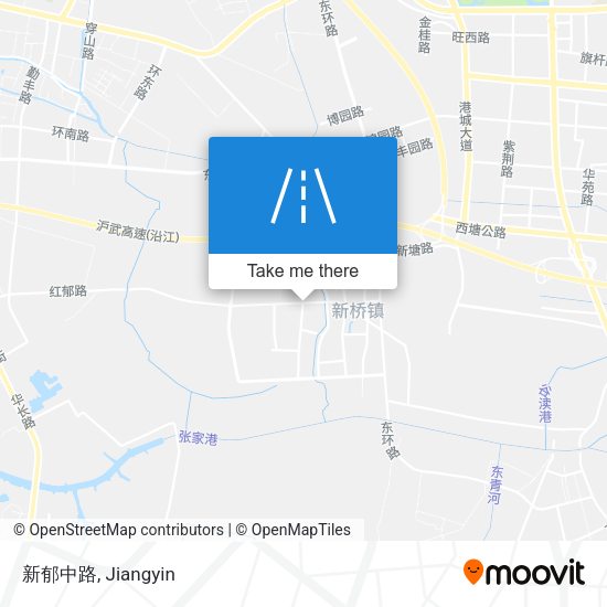 新郁中路 map