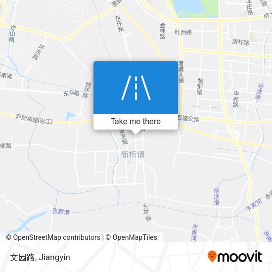 文园路 map