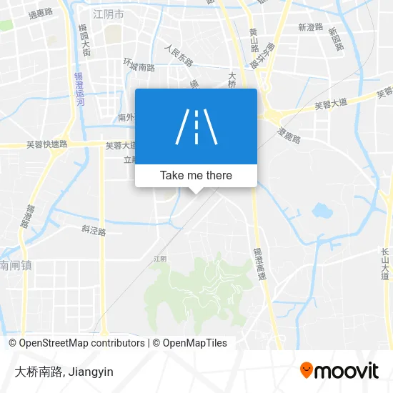 大桥南路 map