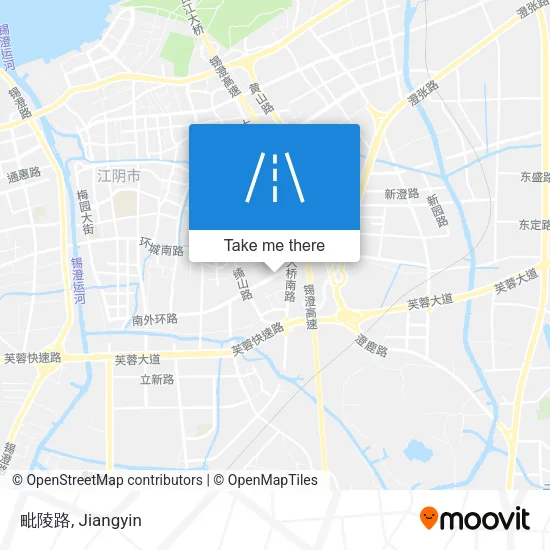 毗陵路 map