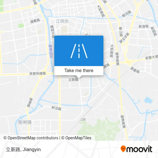 立新路 map