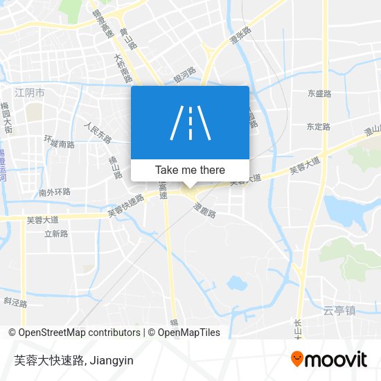 芙蓉大快速路 map