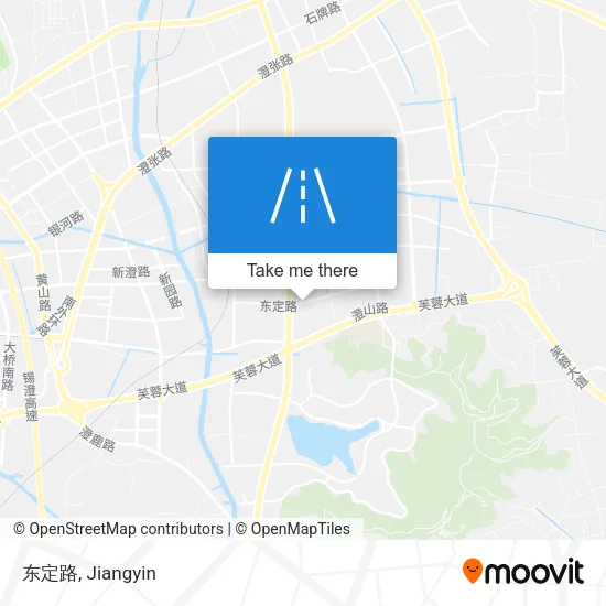 东定路 map
