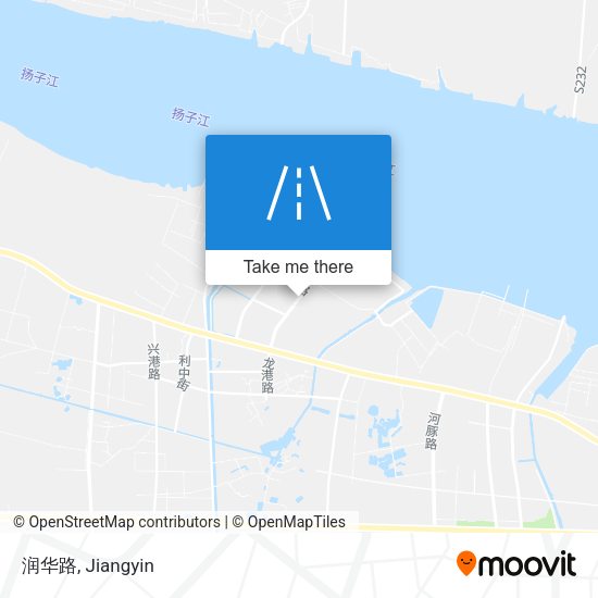 润华路 map