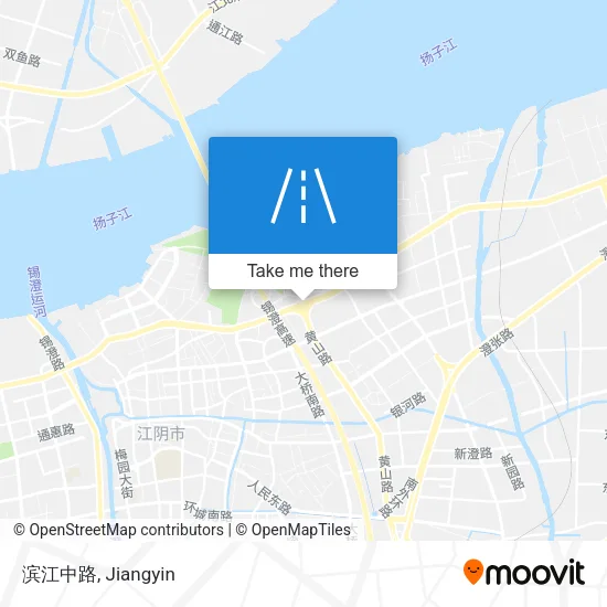 滨江中路 map