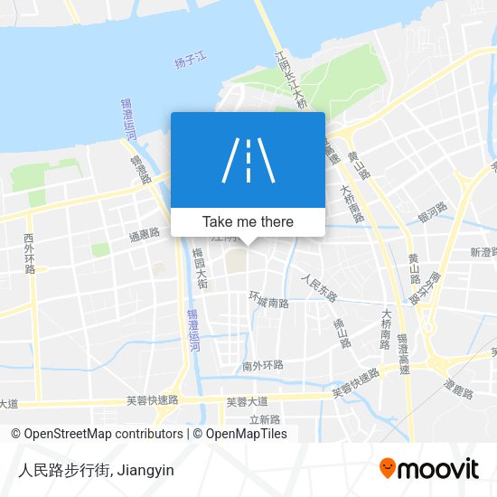 人民路步行街 map
