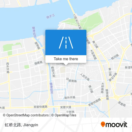 虹桥北路 map