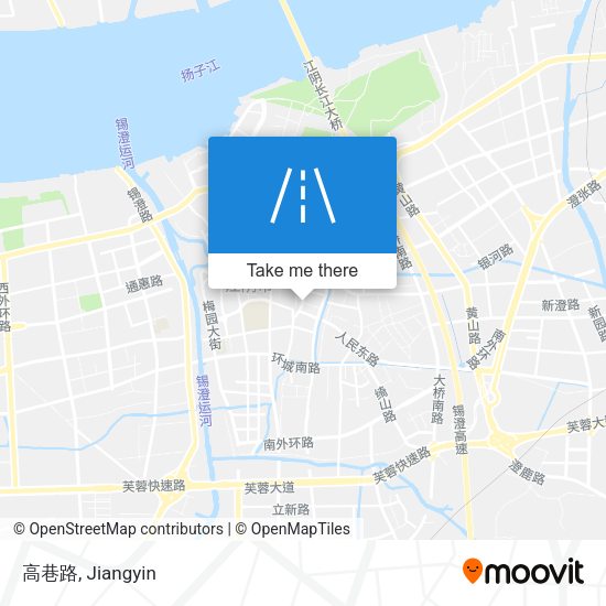 高巷路 map