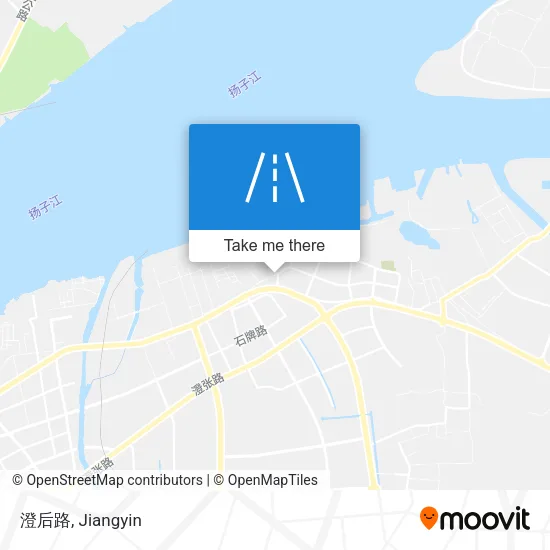 澄后路 map