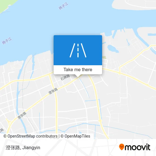 澄张路 map