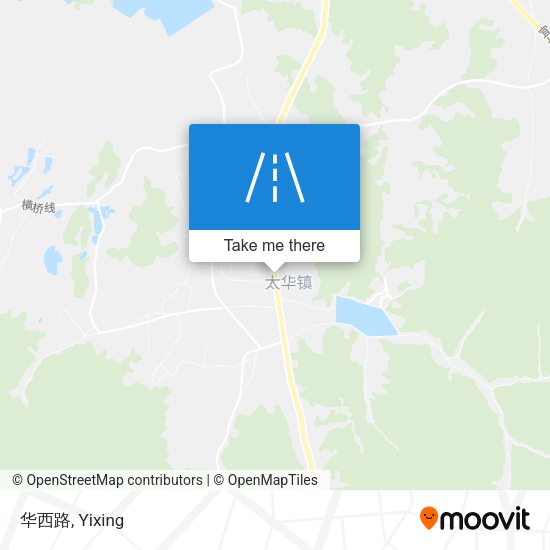 华西路 map