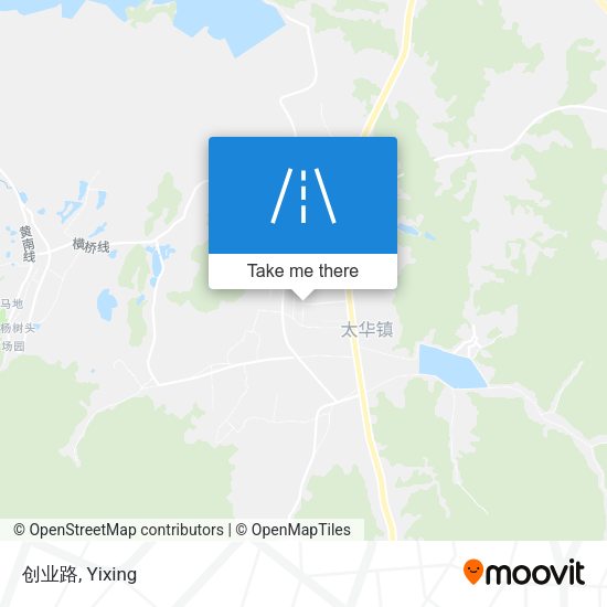 创业路 map
