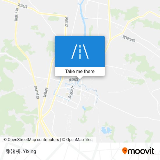 张渚桥 map