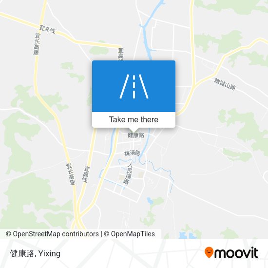 健康路 map
