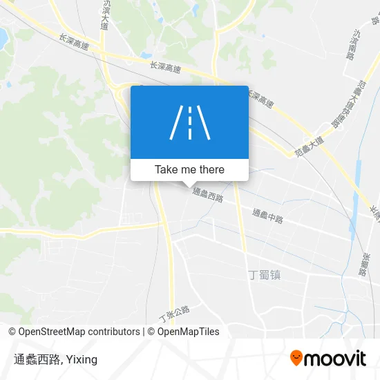 通蠡西路 map