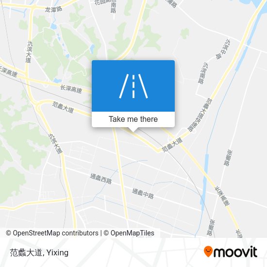 范蠡大道 map